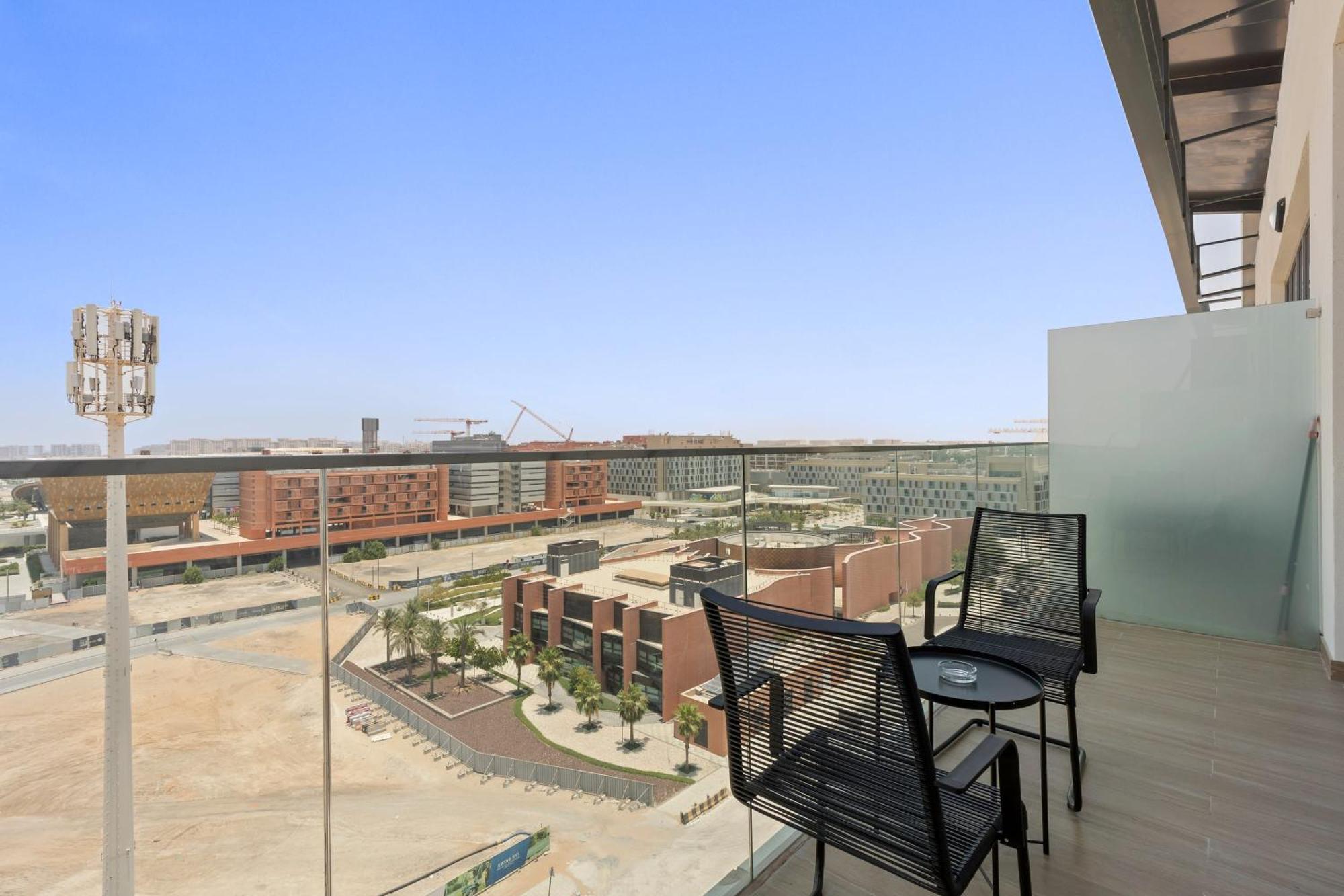 Silkhaus Modern 1Bdr In Oasis Near Masdar City Park อาบูดาบี ภายนอก รูปภาพ