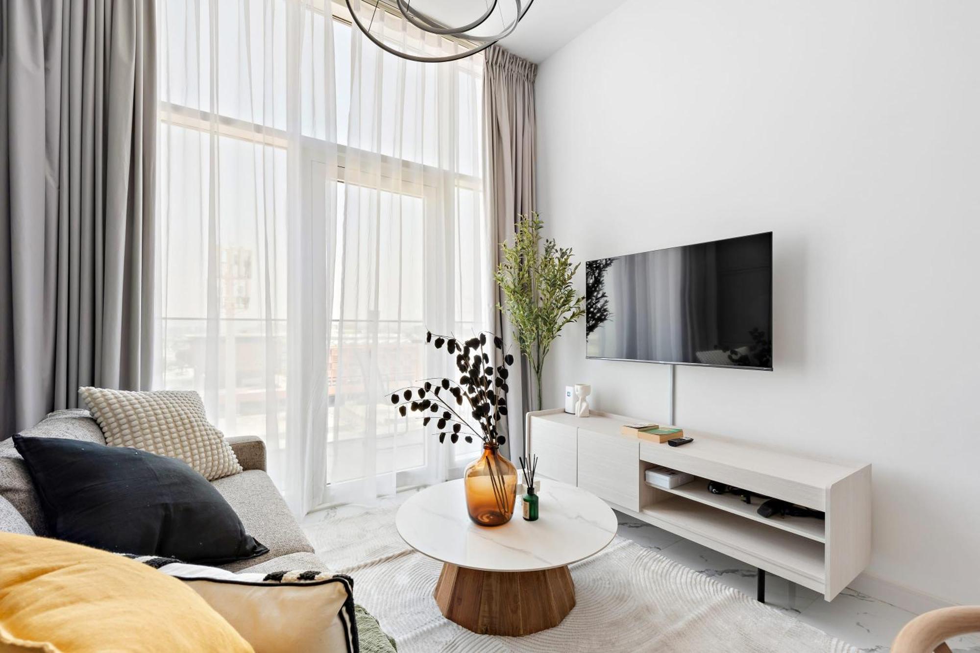 Silkhaus Modern 1Bdr In Oasis Near Masdar City Park อาบูดาบี ภายนอก รูปภาพ