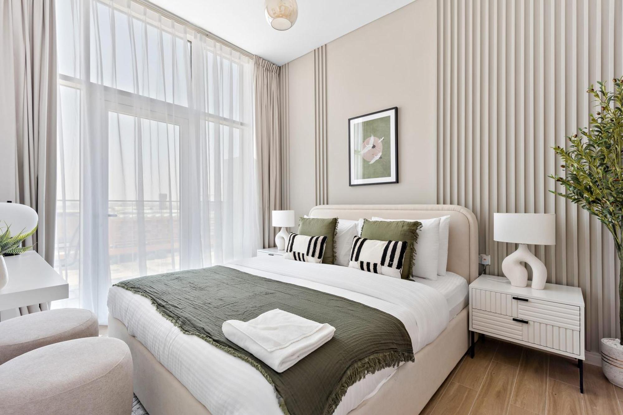 Silkhaus Modern 1Bdr In Oasis Near Masdar City Park อาบูดาบี ภายนอก รูปภาพ